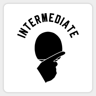 INTERMEDIATE TABLE TENNIS PLAYER Sticker